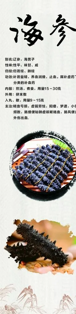 海参展架图片cdr矢量模版下载