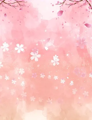 春天樱花粉色背景图片