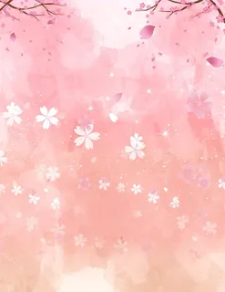 春天樱花粉色背景图片 春天樱花粉色背景图片