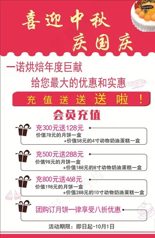 蛋糕店海报图片