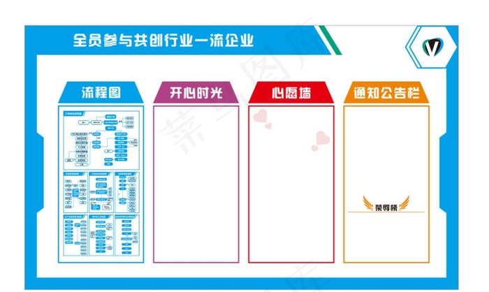 企业行业展示图片cdr矢量模版下载