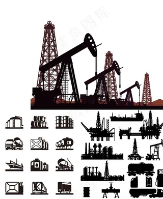 石油主题素材图片
