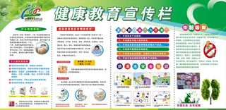 健康宣传栏图片