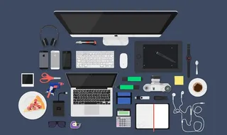 矢量办公用品图片