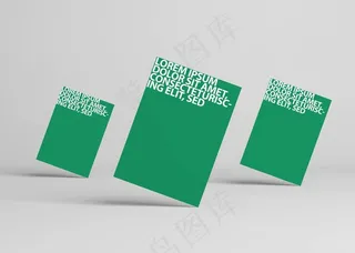 单页海报样机图片