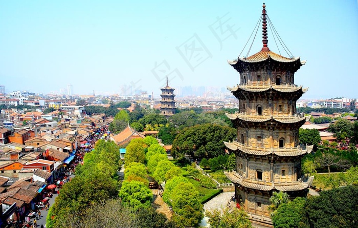 东西塔图片