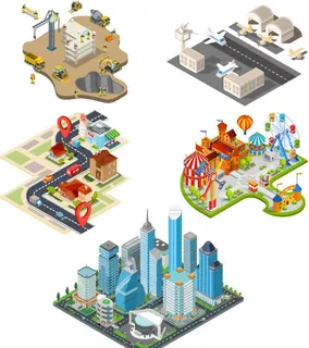 2.5d城市系列图片