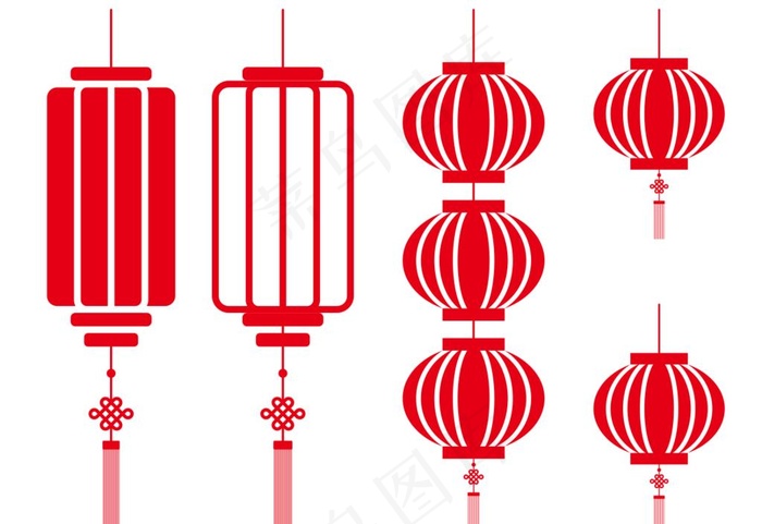 矢量灯笼图片