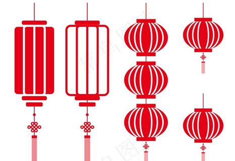 矢量灯笼图片