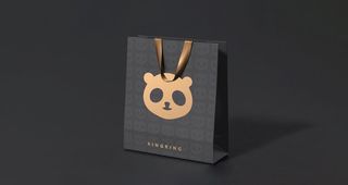 黑色手提袋图片
