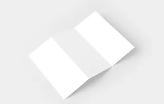 三折页样机图片