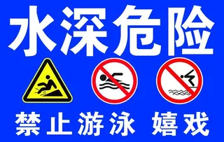 水深危险图片