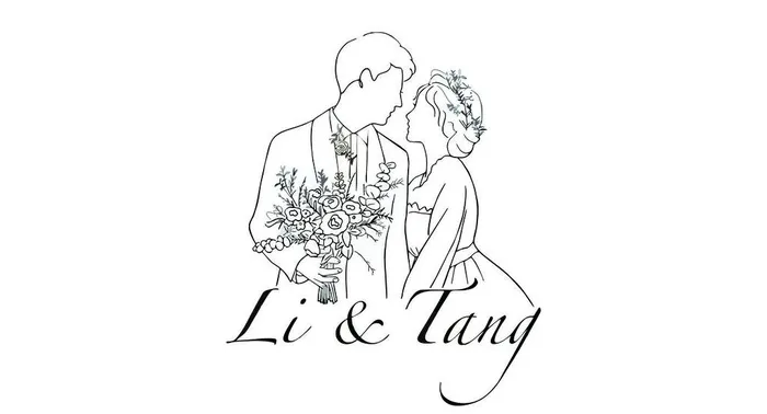 婚礼人头像LOGO图片