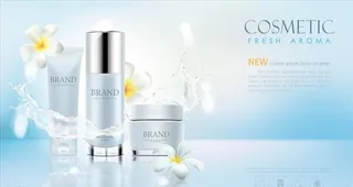 护肤品海报图片
