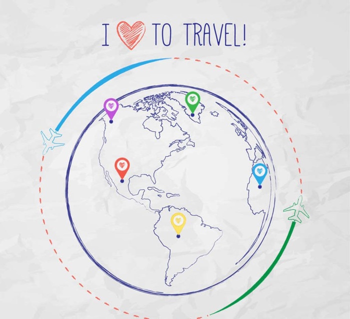 地球旅行图片