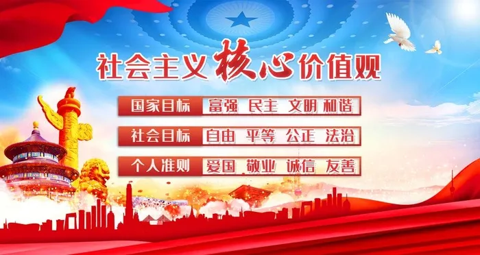 *核心价值观图片(4724x2657)psd模版下载