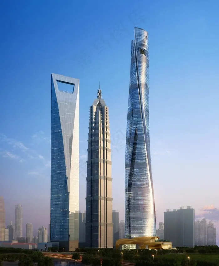上海中心 金茂大厦图片