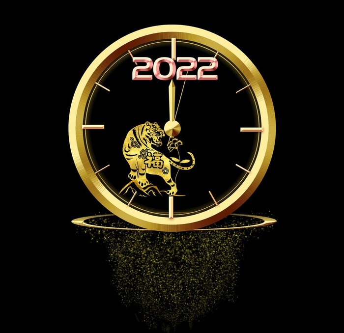 2022时钟图片(2000x2000)psd模版下载