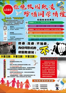 拒绝校园欺凌   珍惜同学情谊图片