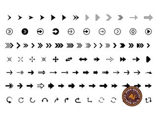 各种箭头图标图片