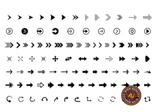 各种箭头图标图片