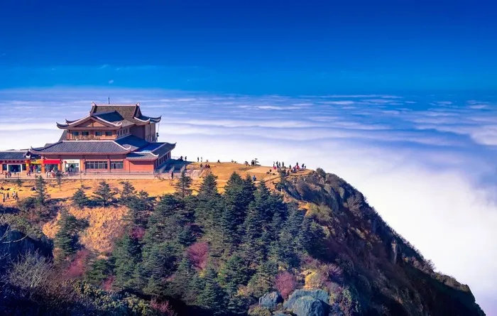 峨眉山风光图片