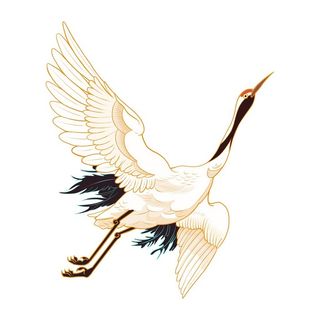 飞鹤复古国潮传统海报素材图片