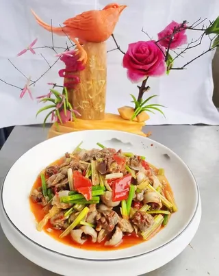 泡椒鸡胗 双椒炒鸡胗图片