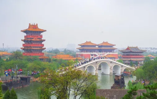 清明上河园远景图片