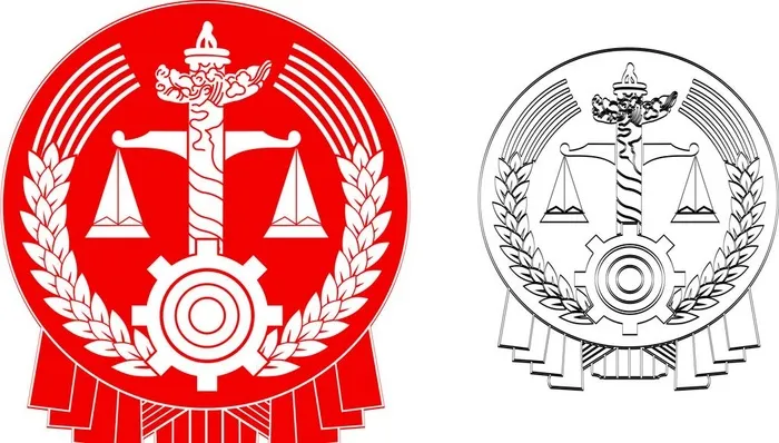 法院标志图片cdr矢量模版下载