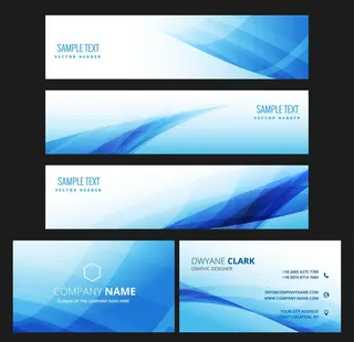 蓝色渐变背景图片