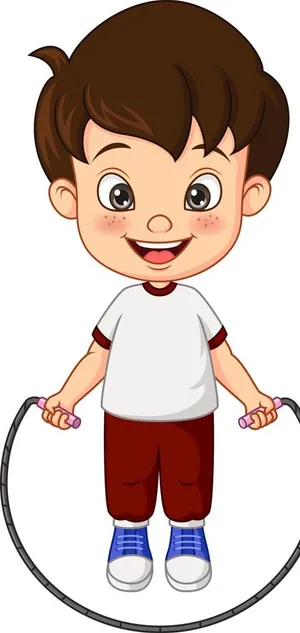 运动卡通人物 图片