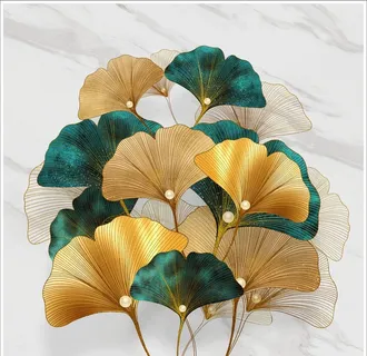 银杏叶 家大业大图片