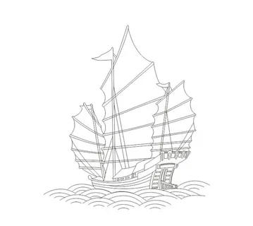 帆船矢量图片 帆船矢量图片
