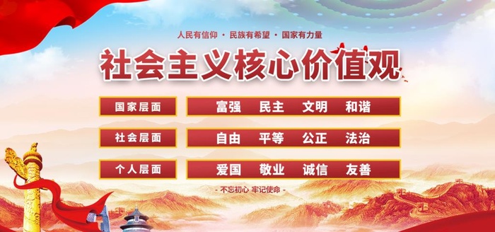 *核心价值观图片(1701x850)psd模版下载