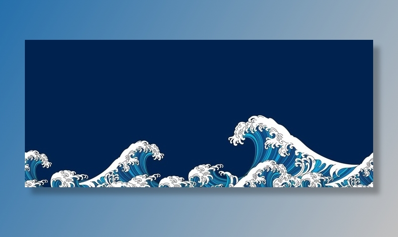 海浪图片