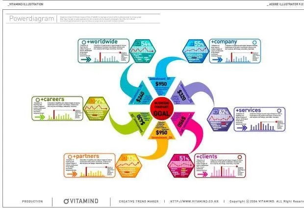 统计表图片ai矢量模版下载