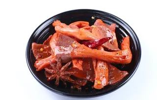 麻辣鸭肚图片