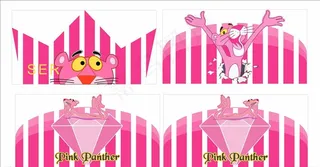 粉红豹娃娃机异型板图片