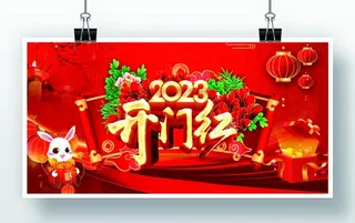 2023开门红图片