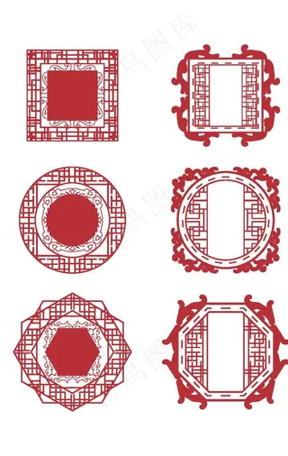 中国风古典花纹图片