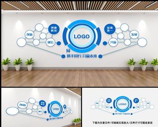 企业励志 文化墙 图片