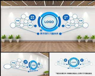 企业励志 文化墙 图片