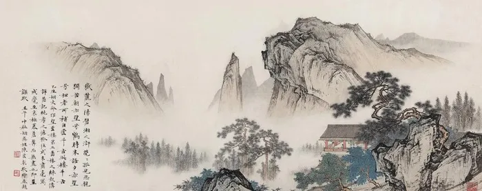新中式装饰画图片(5568x2378)