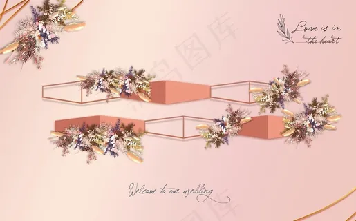 香槟色婚礼背景图片 香槟色婚礼背景图片