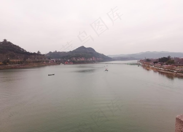 阆中嘉陵江图片