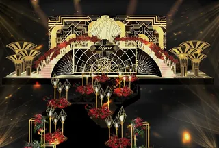 盖茨比婚礼图片