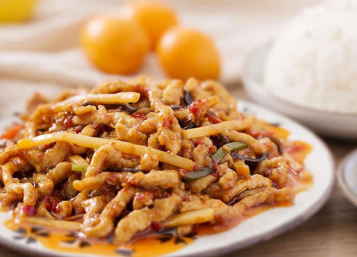 鱼香肉丝饭   图片