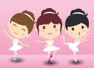 儿童舞蹈卡通人物图片