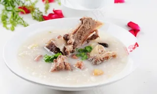 咸猪骨粥图片